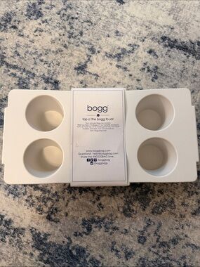 BOGG Bag White Silicone Cup Holder Insert